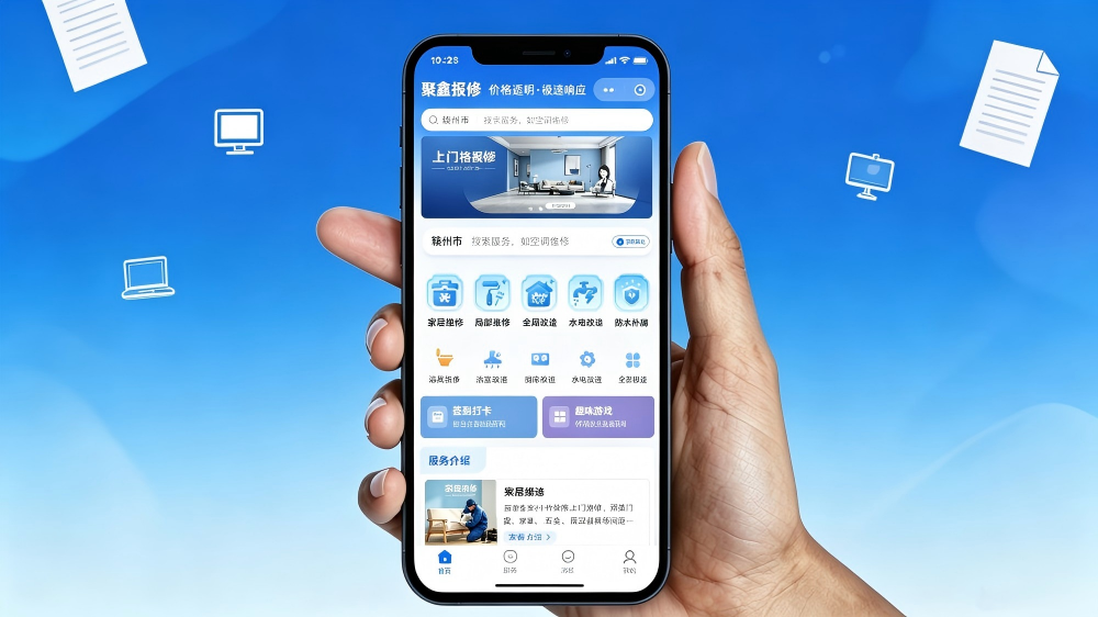 聚鑫报修上门服务系统